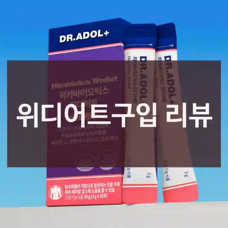 위디어트구입 리뷰