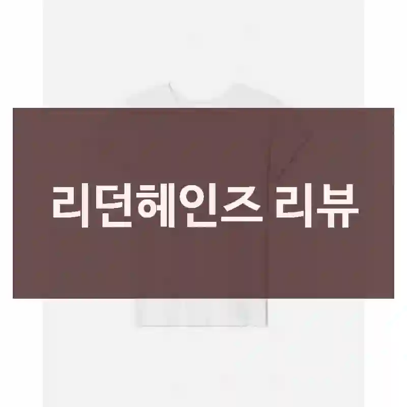 리던헤인즈 리뷰