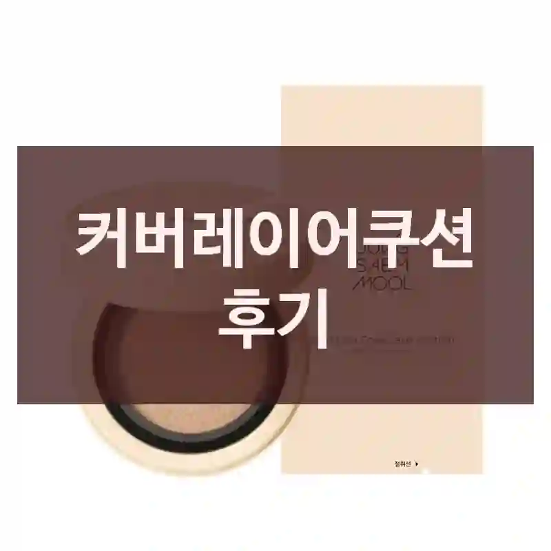 커버레이어쿠션 후기
