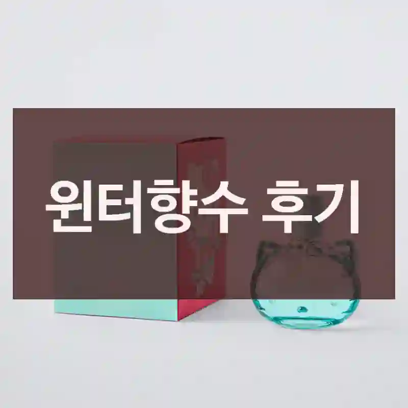 윈터향수 후기