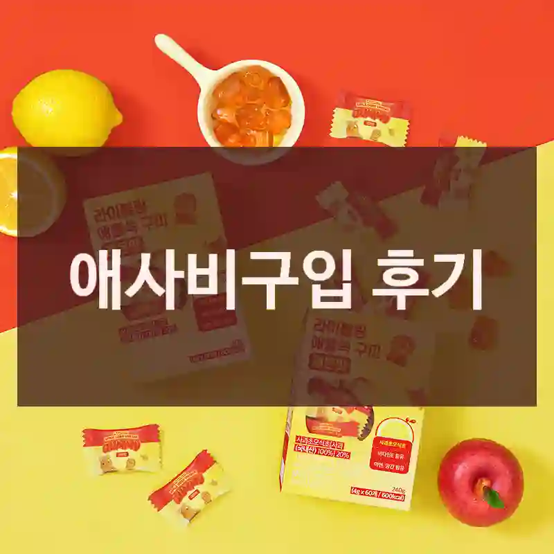 애사비구입 후기