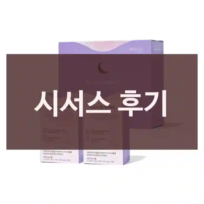 시서스 후기