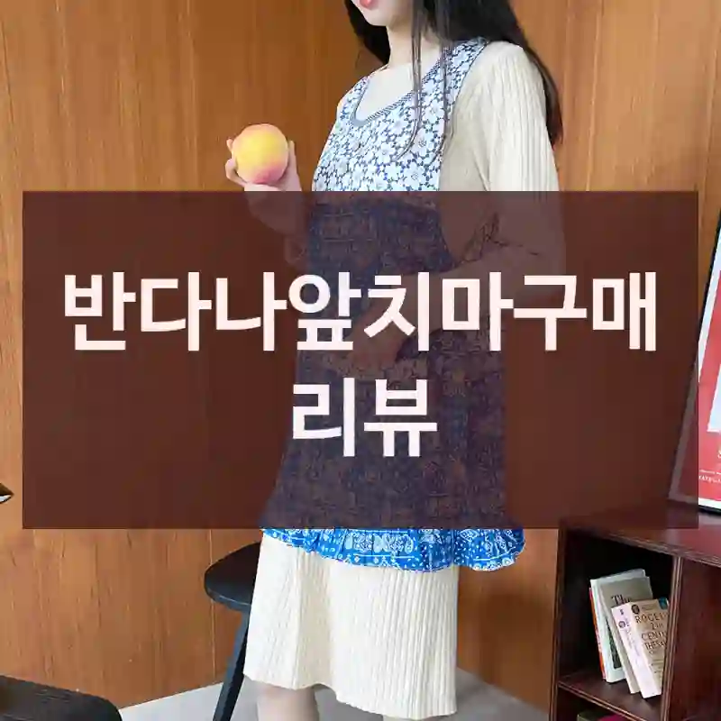 반다나앞치마구매 리뷰