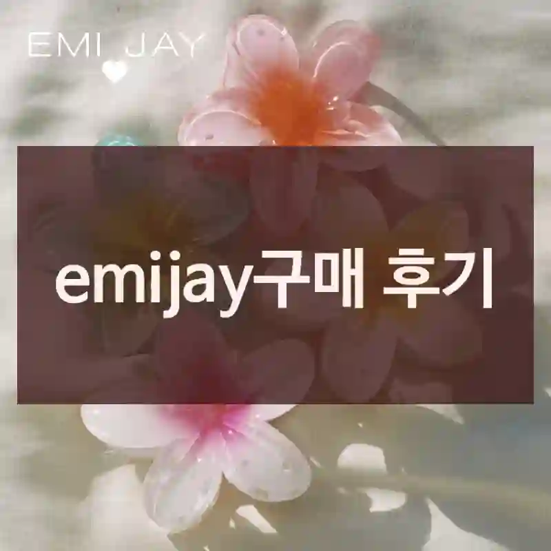 emijay구매 후기