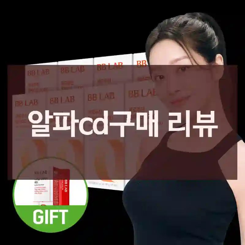 알파cd구매 리뷰
