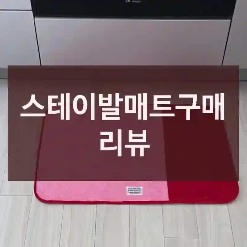 스테이발매트구매 리뷰