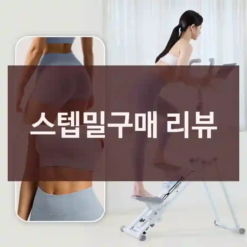 스텝밀구매 리뷰